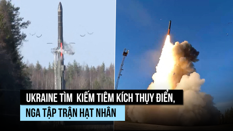 Nga tập trận hạt nhân, Ukraine muốn chiến đấu cơ Thụy Điển