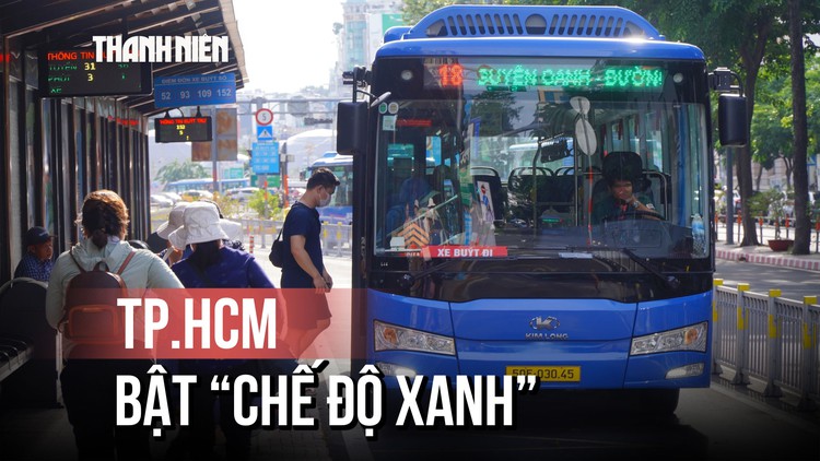 ‘Bước đi xanh’ của TP.HCM trong giao thông công cộng