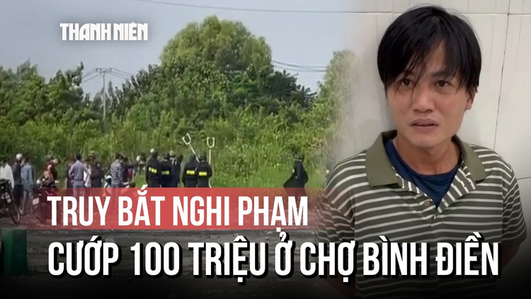 Rượt đuổi ở chợ Bình Điền, khống chế nghi phạm cướp 100 triệu