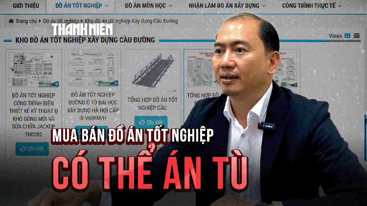 Mua bán đồ án tốt nghiệp: Có thể đối mặt với án tù!