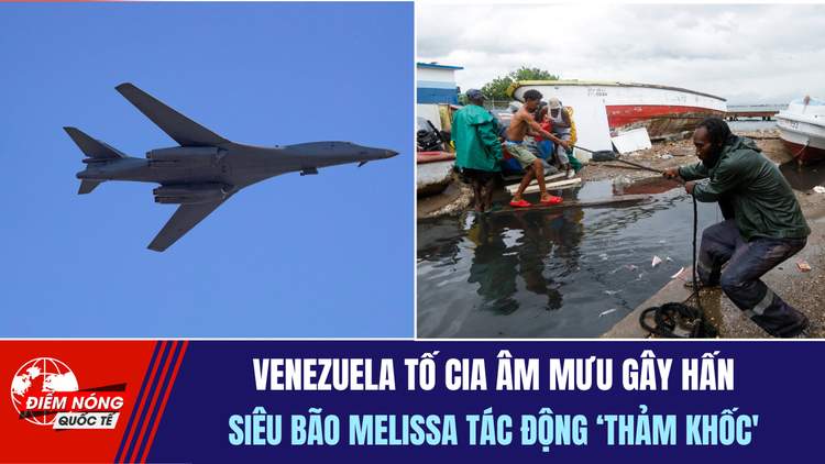 Tiêu điểm quốc tế 29.10: Venezuela tố CIA âm mưu gây hấn | Siêu bão mới tác động 'thảm khốc'