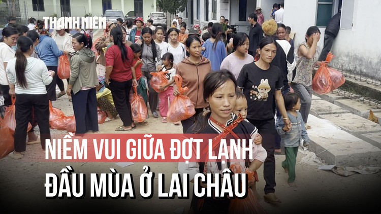 Niềm vui giữa đợt lạnh đầu mùa ở Lai Châu: Hành trình ngàn cây số gửi gắm yêu thương