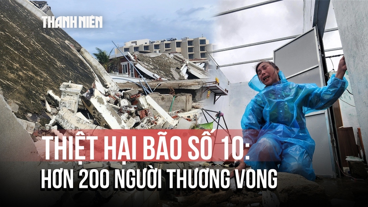 Tàn khốc thiệt hại bão số 10: 49 người chết, 16 người mất tích