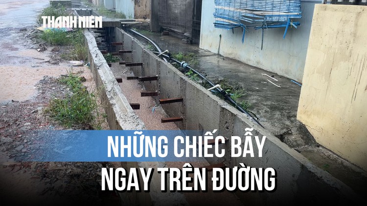 Hà Nội: Những chiếc bẫy trên đường khiến người dân hoang mang