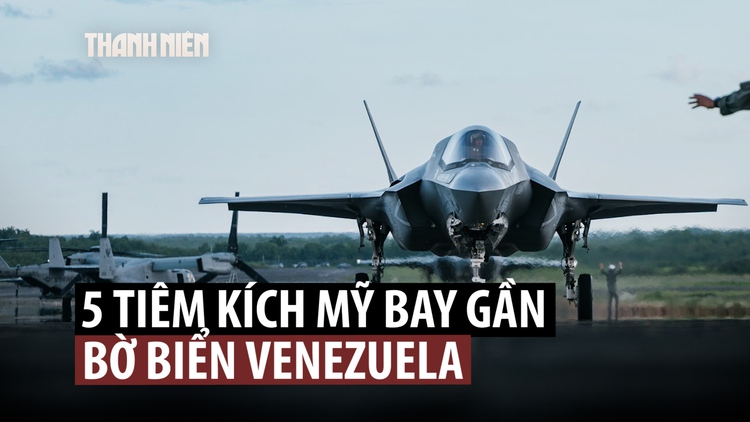 Venezuela tố 5 máy bay F-35 Mỹ 'đe dọa' gần bờ biển