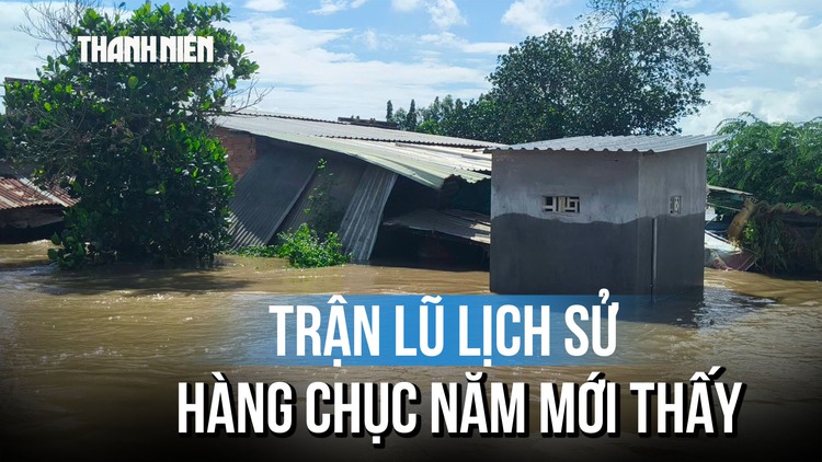 Hàm Thuận hoang tàn trong lũ lịch sử, Hàm Thắng dân chạy thâu đêm