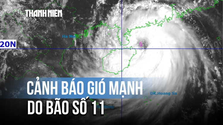 Bão Matmo (bão số 11) mạnh cấp 13, cách Quảng Ninh gần 400 km