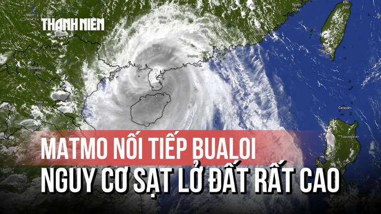 Bão Matmo nối tiếp Bualoi gây mưa lớn và nguy cơ lũ quét, sạt lở tại miền Bắc