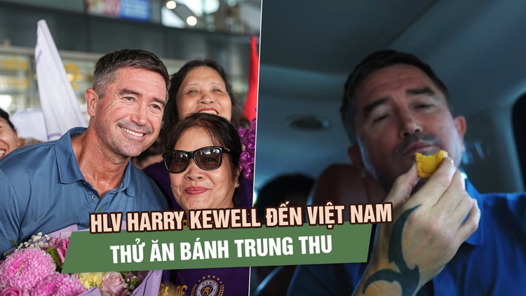 Huyền thoại Harry Kewell thử bánh trung thu, bắt đầu hành trình với CLB Hà Nội 