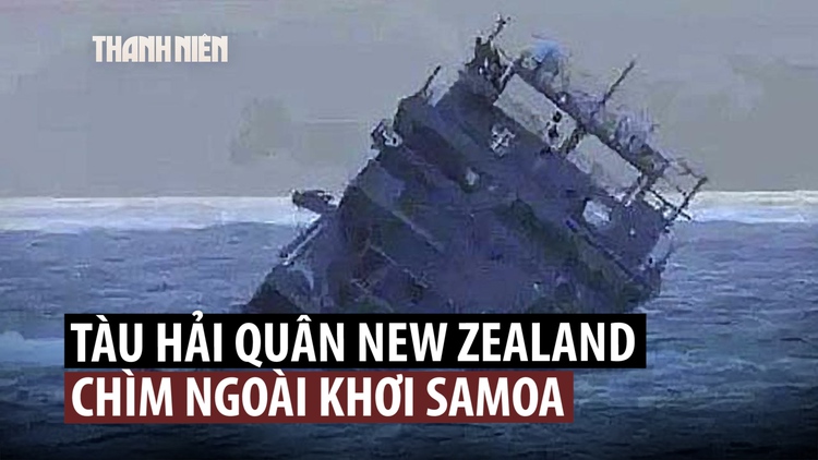 New Zealand mất tàu hải quân, lại phải bồi thường cho Samoa