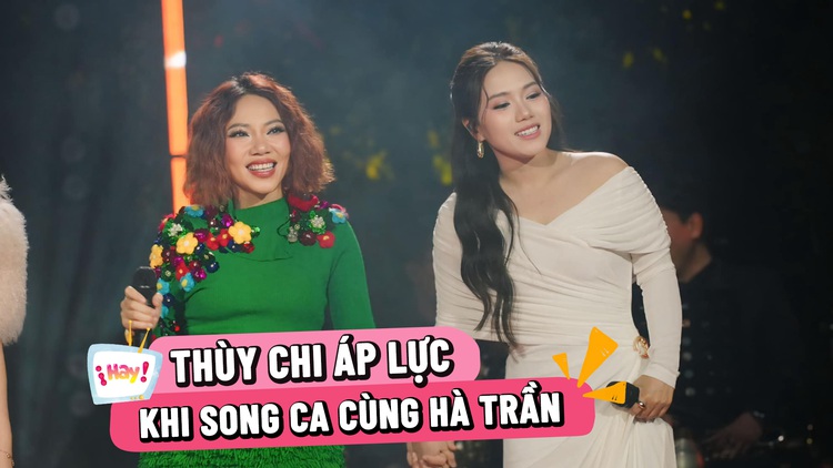 Thùy Chi tiết lộ áp lực khi song ca cùng Hà Trần