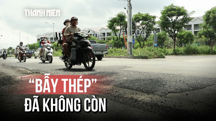 TP.HCM: Bẫy thép trên đường Phạm Hữu Lầu đã được khắc phục