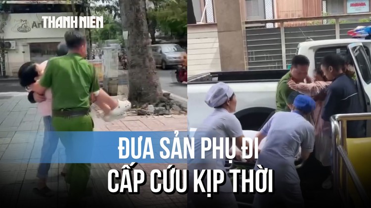 Hành động nhận 'mưa tim' của chiến sĩ công an TP.HCM