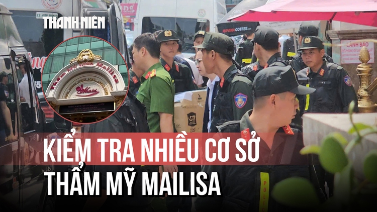 Cận cảnh cơ sở thẩm mỹ Mailisa TP.HCM tại thời điểm bị kiểm tra