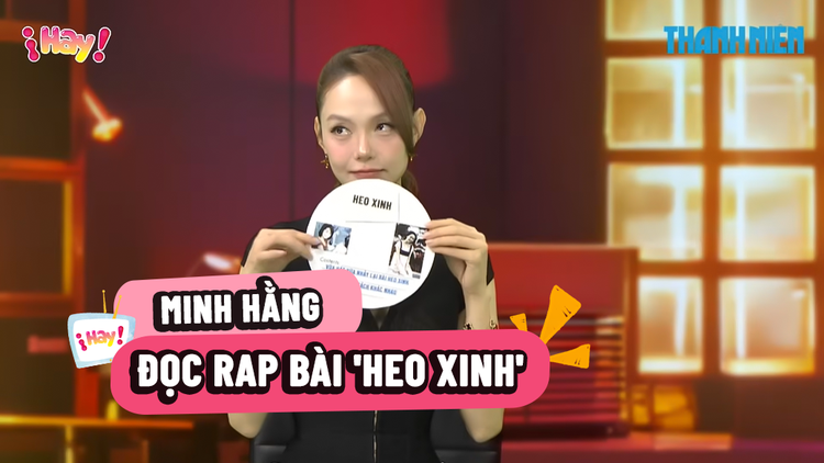 Minh Hằng biến 'Heo Xinh' thành bản rap sau hơn 10 năm ra mắt