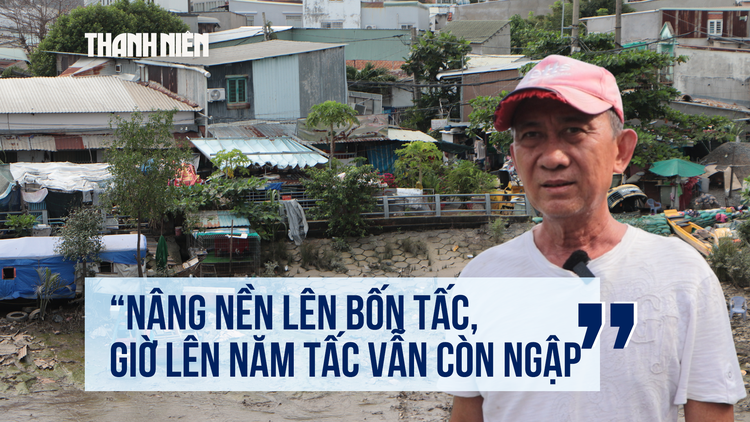 Sạt lở ở TP.HCM - Kỳ 2: Dân Nhà Bè sống cùng ngập, lo sạt lở và sụt lún nhà 