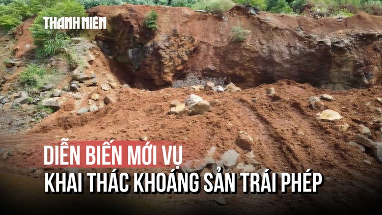 Vụ khai thác khoáng sản trái phép tại xã Bom Bo: Khai thác trong lâm phần