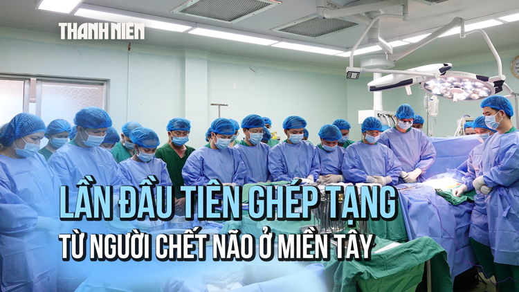 Kỳ tích y khoa ở miền Tây: Lần đầu ghép tạng từ người chết não