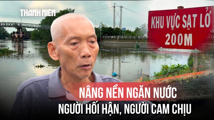 Sạt lở ở TP.HCM kỳ 3: Nỗi lo bên sông Chợ Đệm