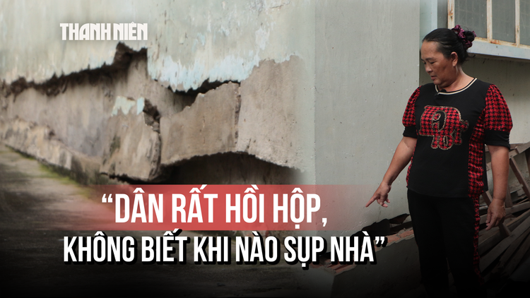 Từ nhà ven kênh đến chung cư, người dân TP.HCM ám ảnh bởi sụt lún