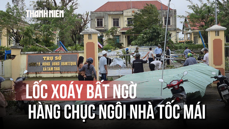 Lốc xoáy bất ngờ ở Đà Nẵng: cảnh tượng chưa từng thấy trong 41 năm