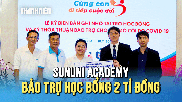 SunUni Academy bảo trợ học bổng 2 tỉ đồng, đồng hành cùng trẻ mồ côi chương trình 'Cùng con đi tiếp cuộc đời'