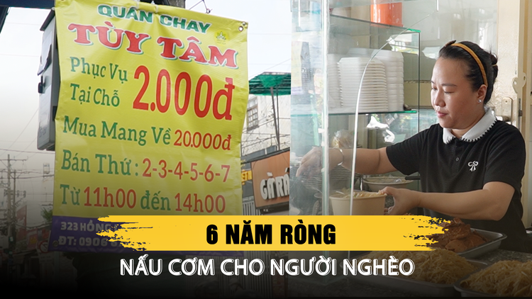 Người phụ nữ 6 năm nấu cơm 2.000 đồng cho người nghèo: ‘Mình trả ơn cuộc đời’