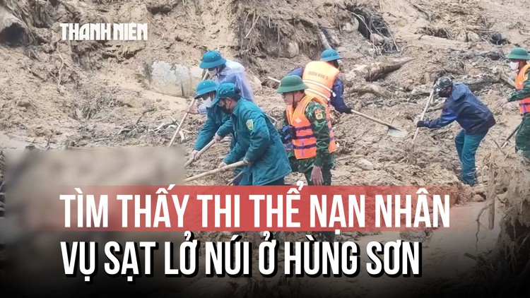 Vụ sạt lở núi vùi lấp 3 người: Tìm thấy thi thể nạn nhân đầu tiên
