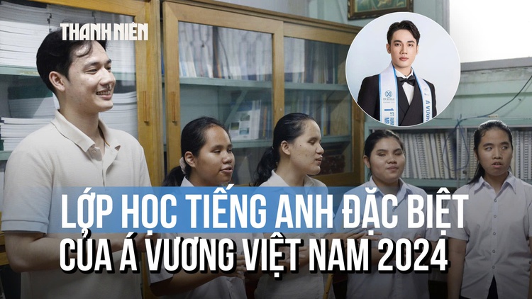 Á vương là thầy giáo tiếng Anh, mở lớp học đặc biệt