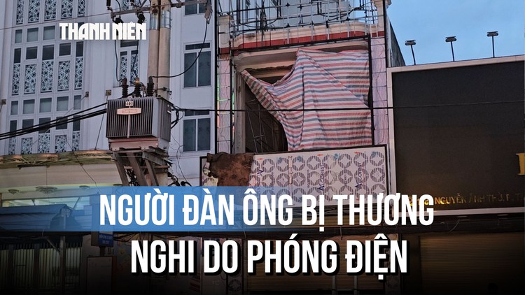 Người đàn ông bị bỏng sau tiếng nổ nghi do phóng điện