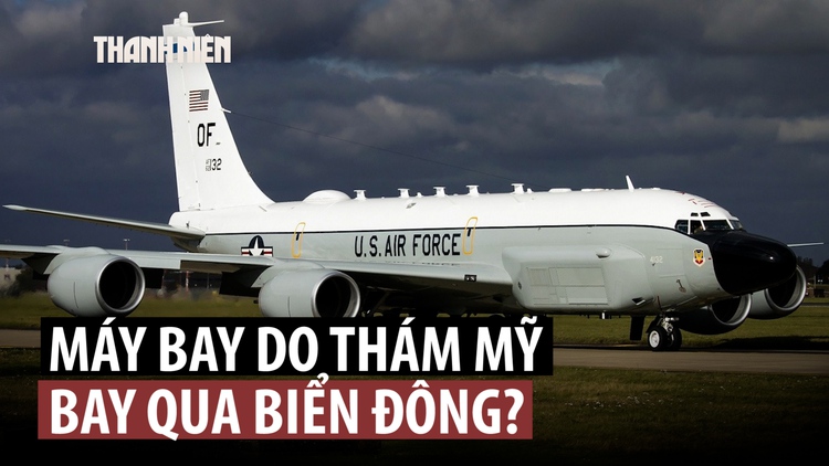 Máy bay do thám Mỹ bay gần căn cứ tàu sân bay Trung Quốc ở Biển Đông?