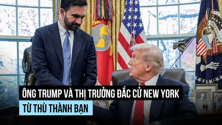 Ông Trump bất ngờ hữu hảo với thị trưởng đắc cử New York