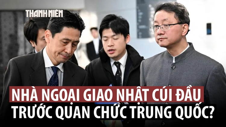 Nhật Bản nói gì về video nhà ngoại giao ‘cúi đầu’ trước quan chức Trung Quốc?