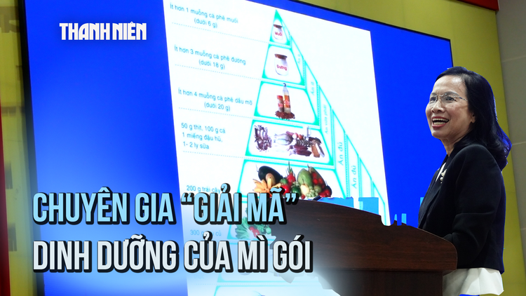 Chuyên gia 'giải mã' dinh dưỡng của mì gói