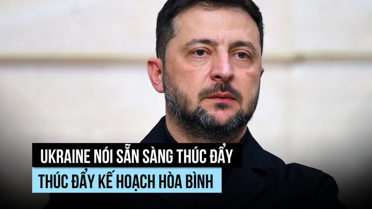 Ukraine nói sẵn sàng thúc đẩy kế hoạch hòa bình, đối thoại với ông Trump