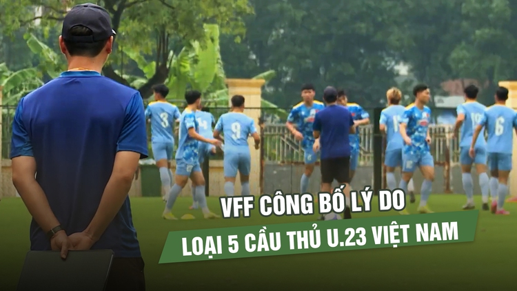 U.23 Việt Nam loại 5 cầu thủ, hướng đến SEA Games 33 với mục tiêu HCV
