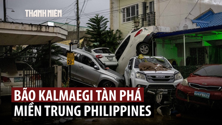 Bão Kalmaegi làm ít nhất 66 người thiệt mạng ở Philippines