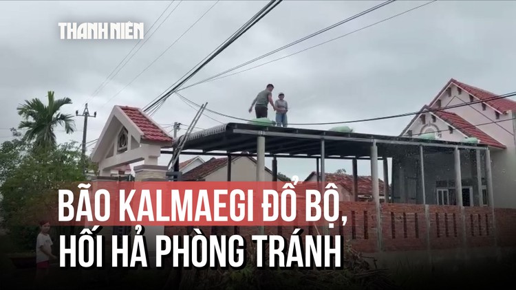 Quảng Ngãi hối hả phòng tránh trước khi bão số bão Kalmaegi đổ bộ