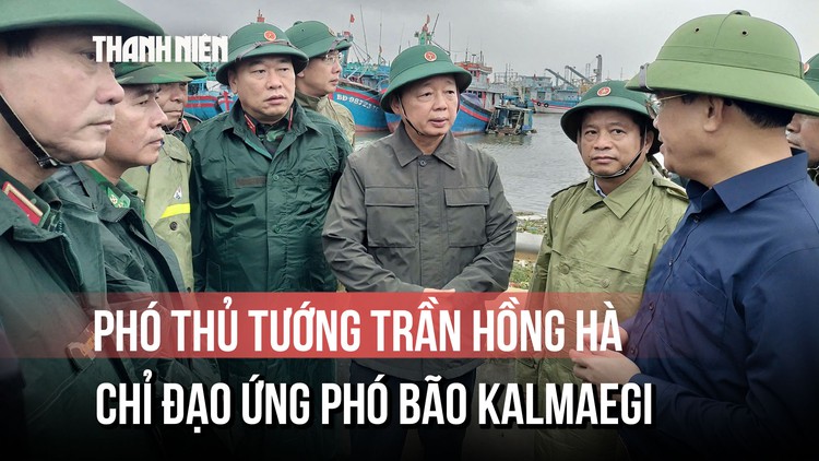 Phó thủ tướng Trần Hồng Hà: Mỗi gia đình nên chuẩn bị túi đựng nước sạch, đồ hộp tránh bão