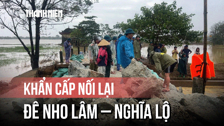 Chạy đua gia cố đê vỡ, mở đường huyết mạch cho hàng ngàn hộ dân ở Huế