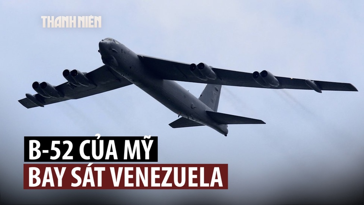 Oanh tạc cơ B-52 Mỹ bay sát Venezuela