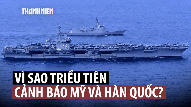 Tàu sân bay Mỹ ghé Hàn Quốc, Triều Tiên cảnh báo