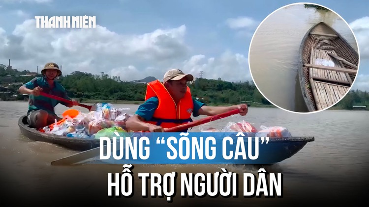 Đắk Lắk: Xóm nhỏ bị cô lập, phải dùng sõng câu để hỗ trợ sau bão Kalmaegi