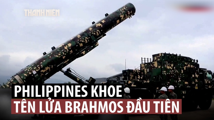Thủy quân lục chiến Philippines trình làng tổ hợp tên lửa BrahMos đầu tiên