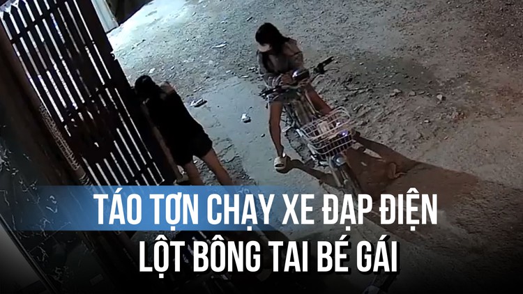 Bé gái 5 tuổi bị người lạ lột bông tai vàng ngay trước nhà