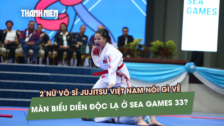 2 nữ võ sĩ jujitsu nói gì về màn biểu diễn độc lạ ở SEA Games 33?