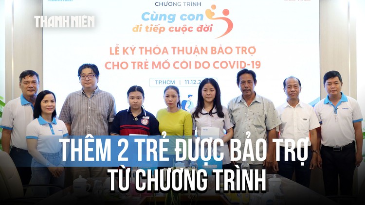 Gia đình cụ ông Nguyễn Ngọc Tờ trao 50 triệu đồng bảo trợ hai trẻ bị ảnh hưởng bởi Covid-19