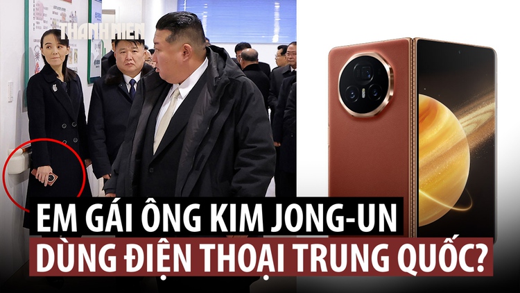 Bất ngờ loại smartphone mà em gái ông Kim Jong-un sử dụng