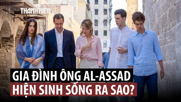 Gia đình cựu Tổng thống Syria Assad hiện ra sao?