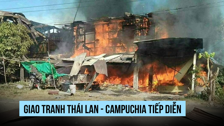 Giao tranh Thái Lan - Campuchia tiếp diễn